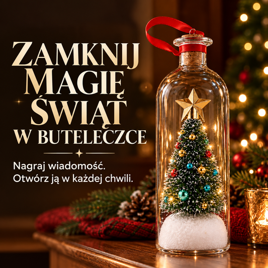 Nubili MagicTree - Świąteczna butelka z nagraniem